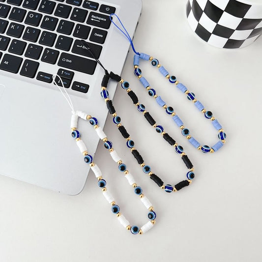 Szemes lánc telefon charm