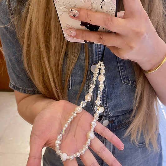 Gyöngyös telefon charm